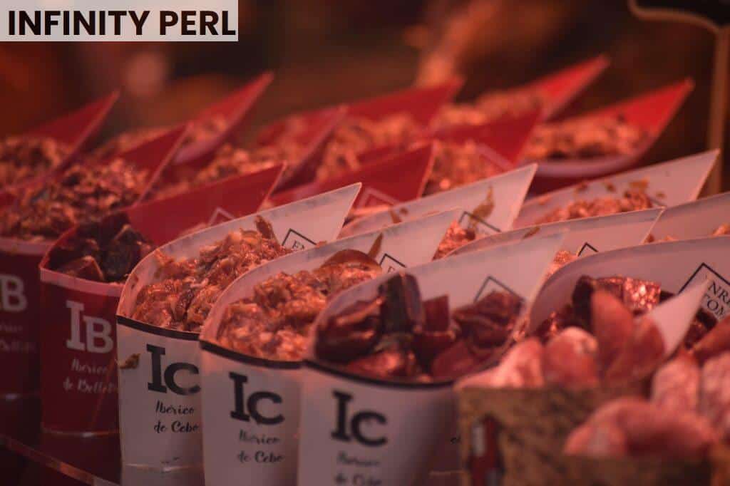 jamón ibérico de bellota, cebo y cebo de campo